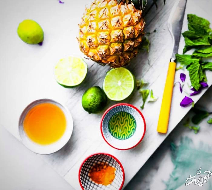 معجون خانگی چربی سوز آناناس معجون آناناس